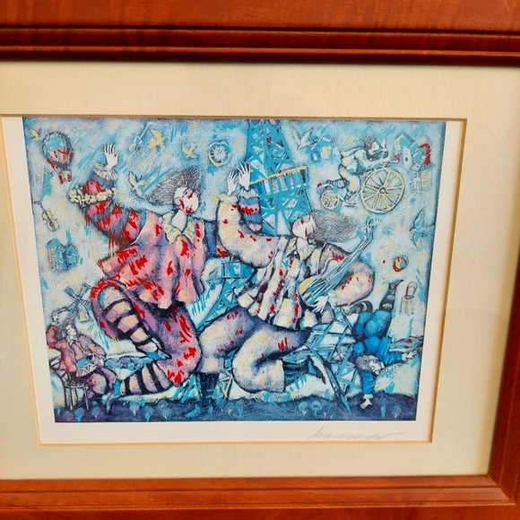 Michael Kachan "Eiffel Song" Print - Picture 1 of 6
